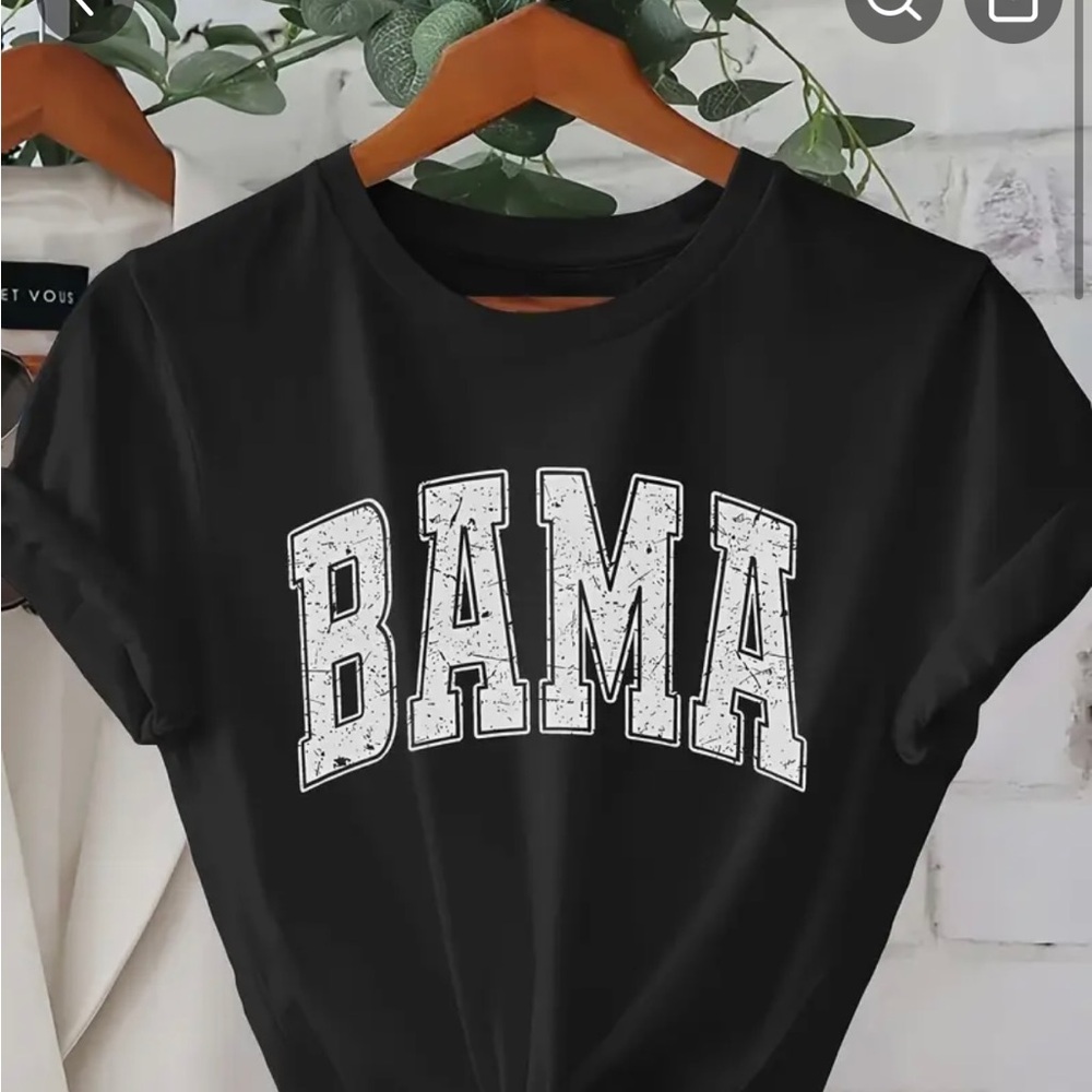 Black BAMA Graphic T-Shirt